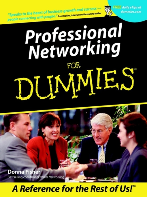 Title details for Professional Networking For Dummies by Donna Fisher - Wait list